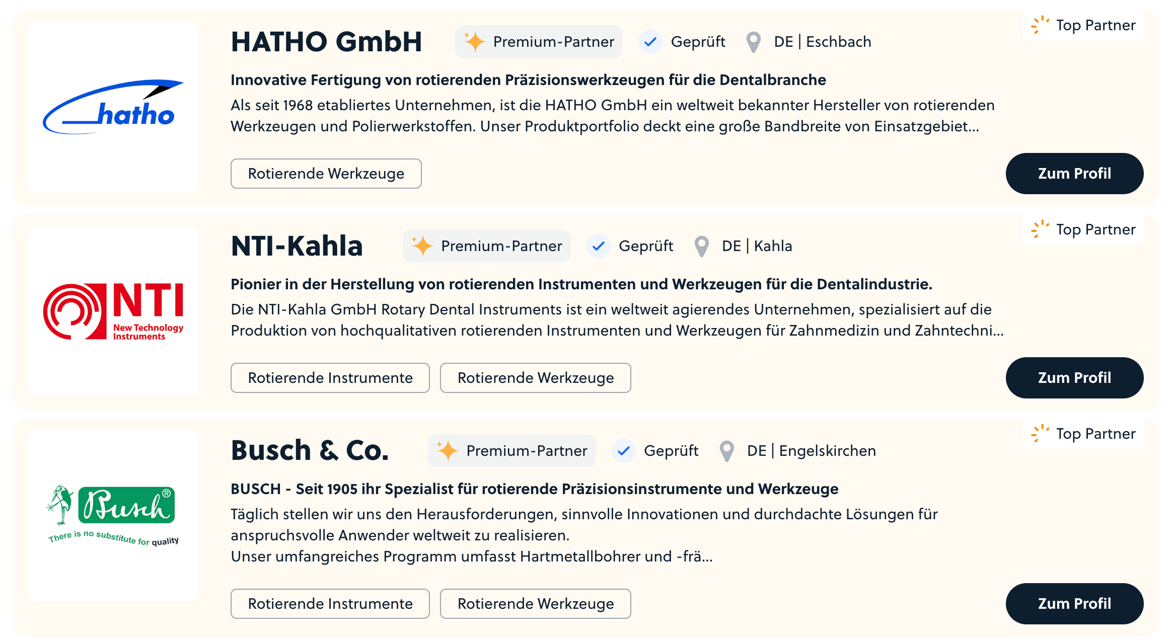 Category Ads: Rotierende Plätze